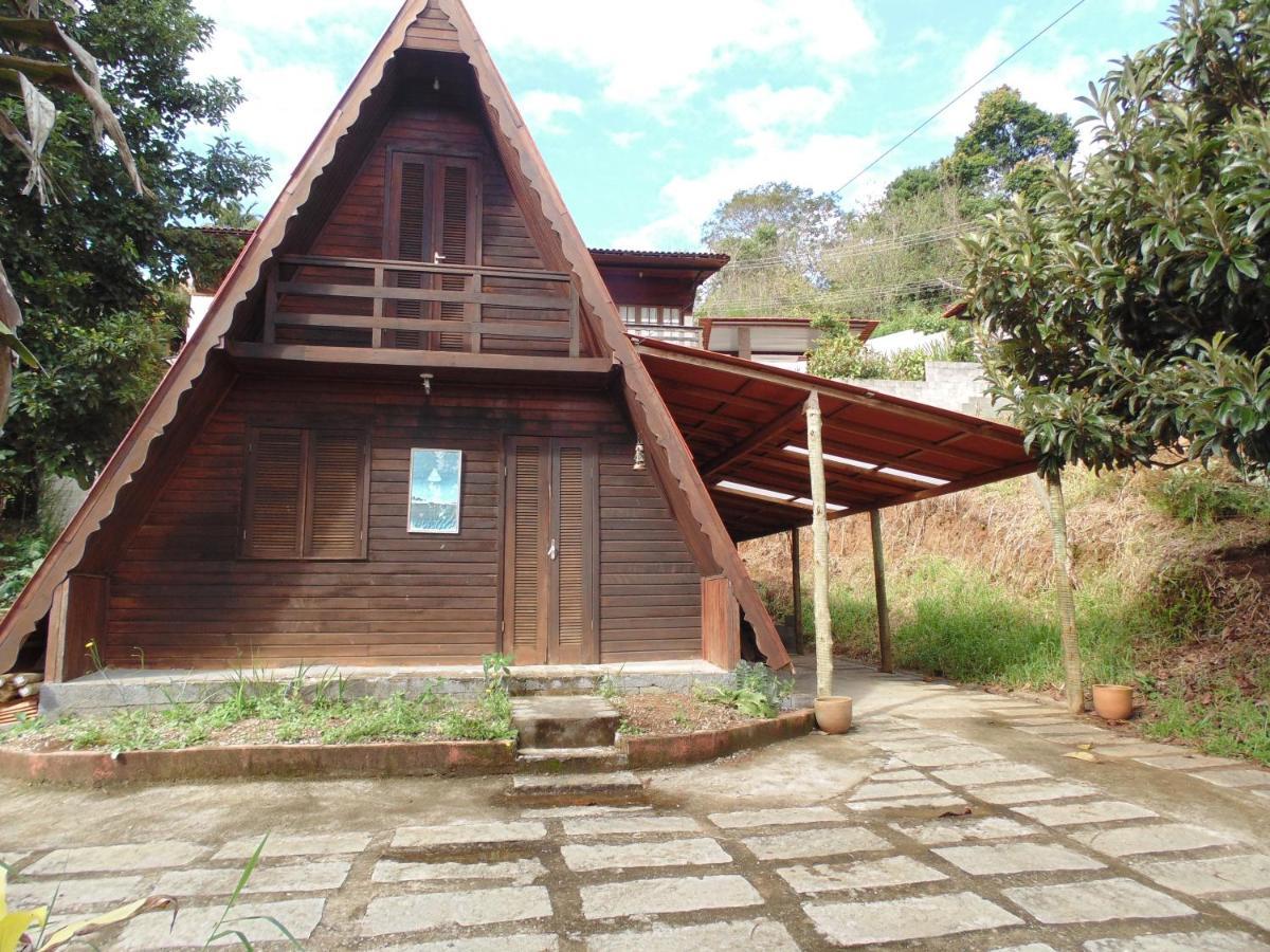 Chale Linda Vista 5 Min. Do Centro Villa Nova Friburgo Dış mekan fotoğraf